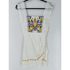 Herencia Collection Angelita Mini Embroidered Dress Women’s XS EUC